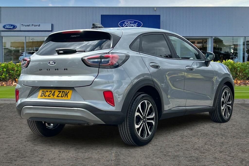 Ford Puma 1.0 Ecoboost Hybrid Mhev Titanium Sync 4 - BC24ZDK Silver #4