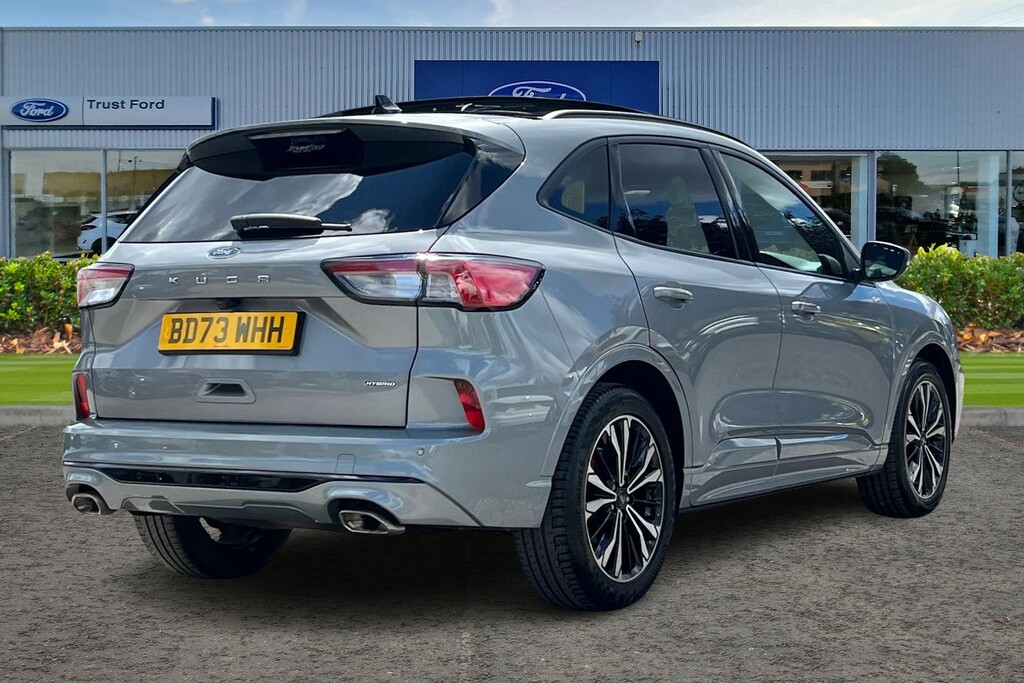 Ford Kuga 2.5H Duratec St-line X Edition Suv Hybr BD73WHH Silver #4
