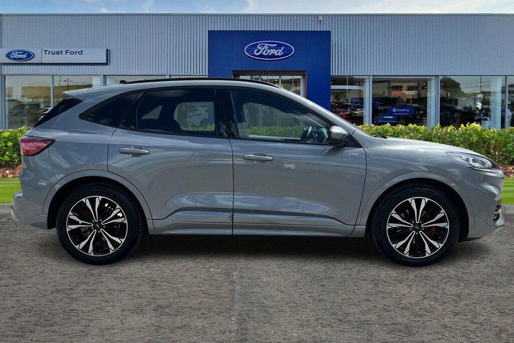 Ford Kuga 2.5H Duratec St-line X Edition Suv Hybr BD73WHH Silver #3