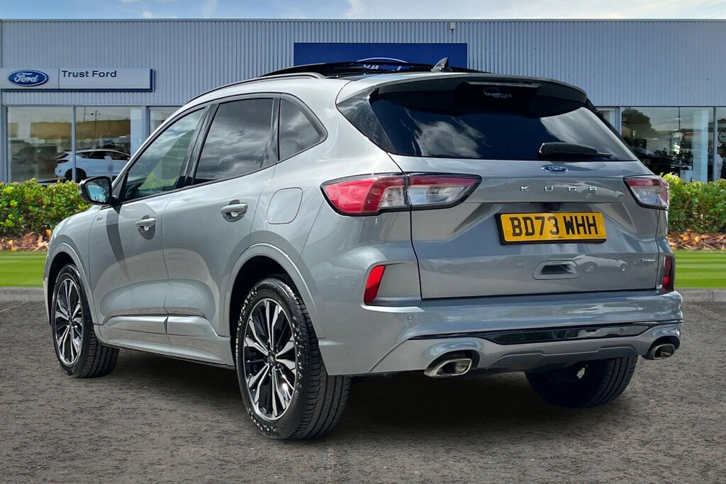 Ford Kuga 2.5H Duratec St-line X Edition Suv Hybr BD73WHH Silver #2