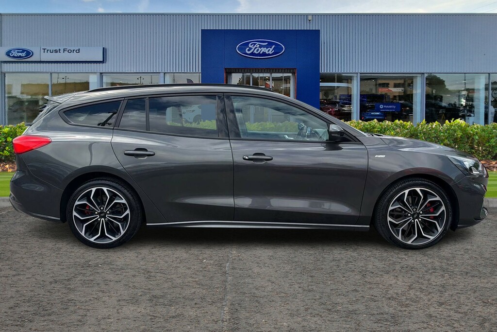 Ford Focus 1.0 Ecoboost 125 St-line X With Front Rear S WG19ETA Grey #3