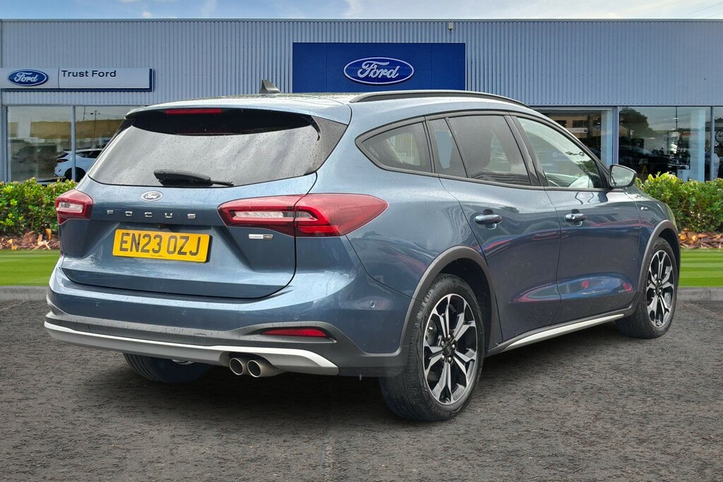 Ford Focus 1.0 Ecoboost Active X With Keyless Entry Wirel EN23OZJ Blue #4