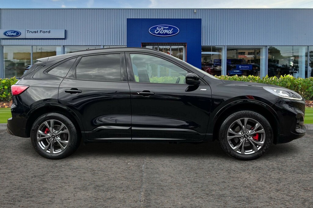 Ford Kuga 2.5 Ecoboost Duratec 14.4Kwh St-line Suv Petro LS72EWL Black #3