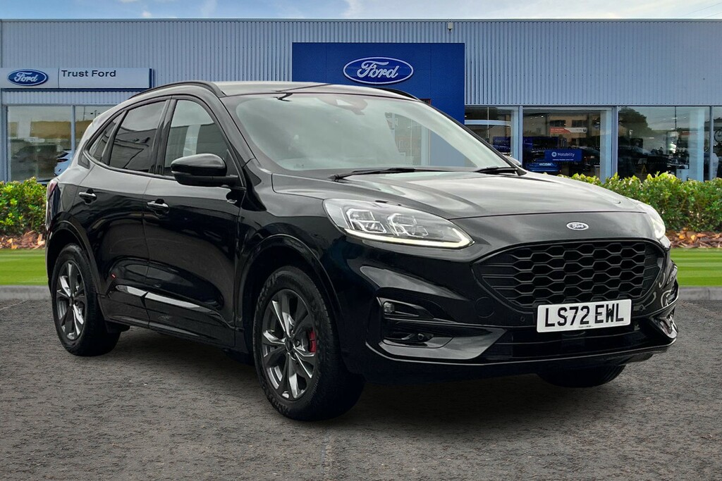Ford Kuga 2.5 Ecoboost Duratec 14.4Kwh St-line Suv Petro Black