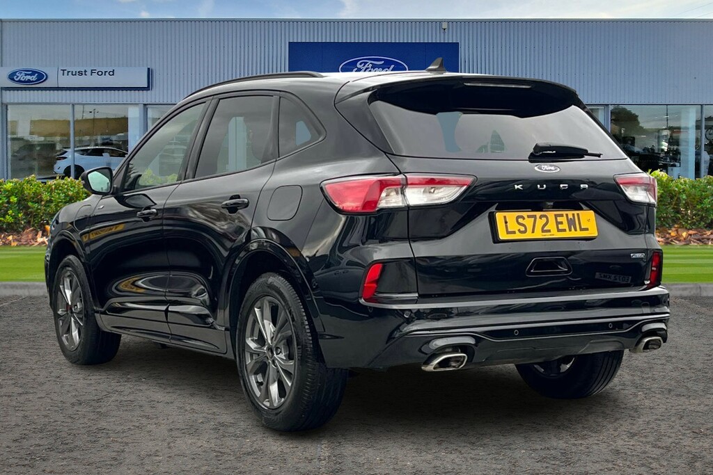 Ford Kuga 2.5 Ecoboost Duratec 14.4Kwh St-line Suv Petro LS72EWL Black #2