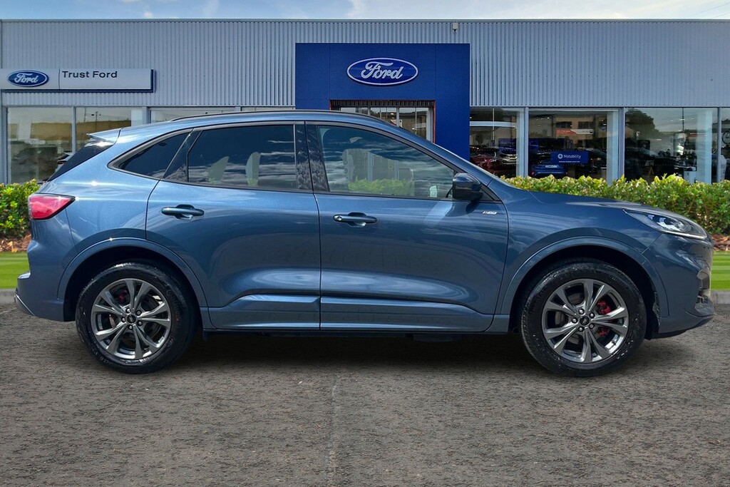 Ford Kuga 2.5 Duratec 14.4Kwh St-line Edition Suv YV73DJU Blue #3