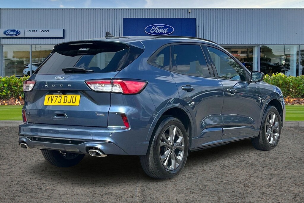 Ford Kuga 2.5 Duratec 14.4Kwh St-line Edition Suv YV73DJU Blue #4