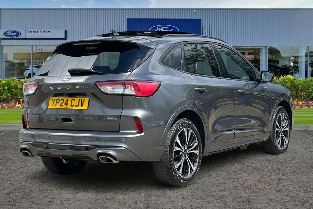 Ford Kuga 2.5 Duratec 14.4Kwh St-line X Edition Suv Petr YP24CJV Grey #4