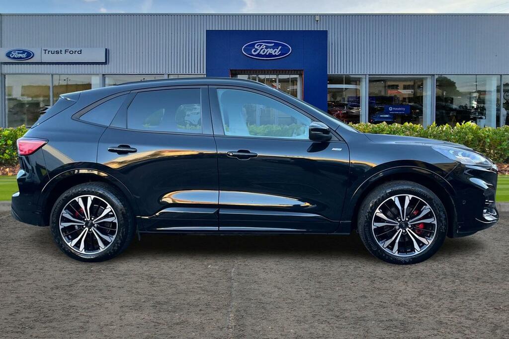 Ford Kuga 2.5 Duratec 14.4Kwh St-line X Edition Suv Petr EA73ALO Black #3