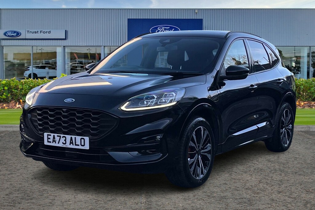 Ford Kuga 2.5 Duratec 14.4Kwh St-line X Edition Suv Petr EA73ALO Black #5