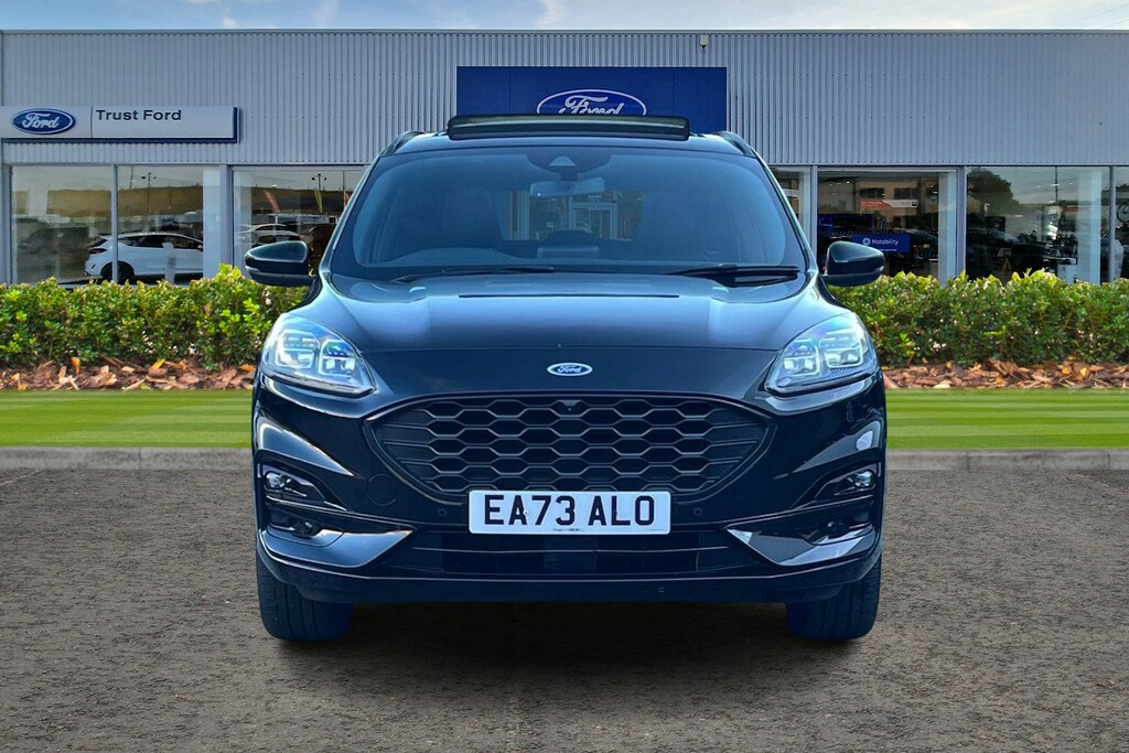 Ford Kuga 2.5 Duratec 14.4Kwh St-line X Edition Suv Petr EA73ALO Black #6