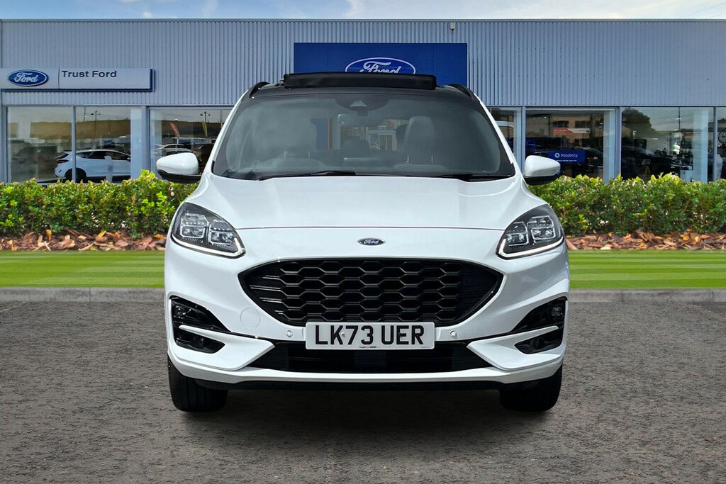 Ford Kuga 2.5 Duratec 14.4Kwh St-line X Edition Suv Petr LK73UER White #6
