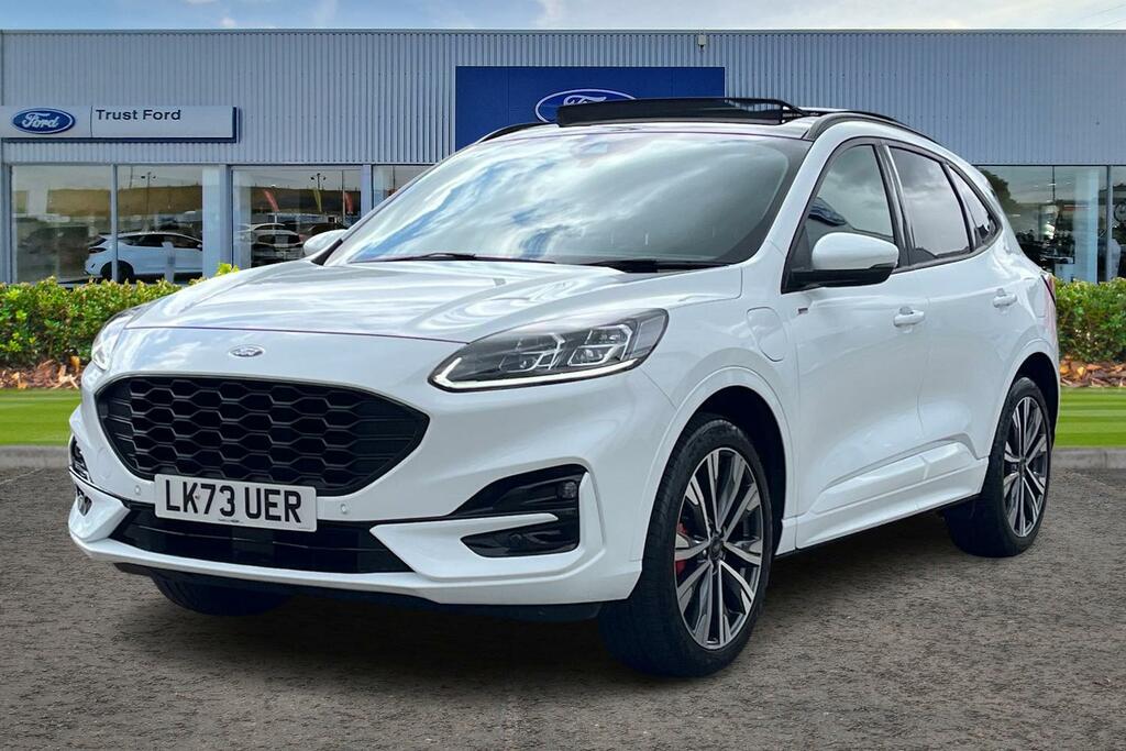 Ford Kuga 2.5 Duratec 14.4Kwh St-line X Edition Suv Petr LK73UER White #5