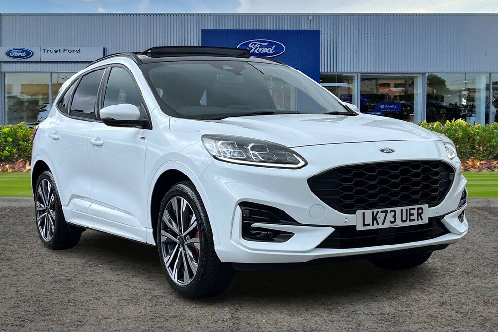 Ford Kuga 2.5 Duratec 14.4Kwh St-line X Edition Suv Petr White