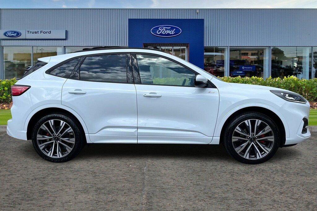 Ford Kuga 2.5 Duratec 14.4Kwh St-line X Edition Suv Petr LK73UER White #3