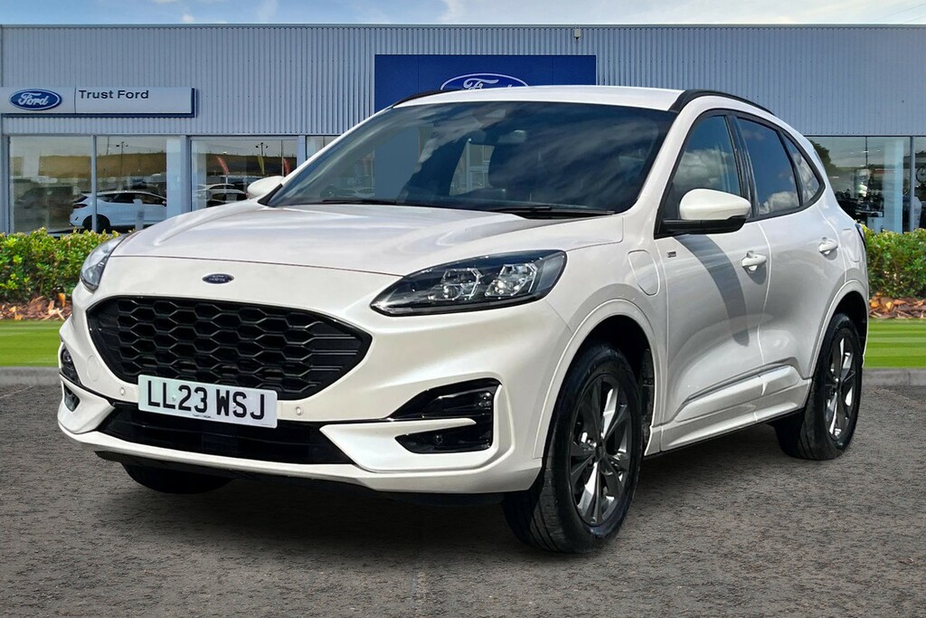 Ford Kuga 2.5 Ecoboost Duratec 14.4Kwh St-line Suv Petro LL23WSJ White #5