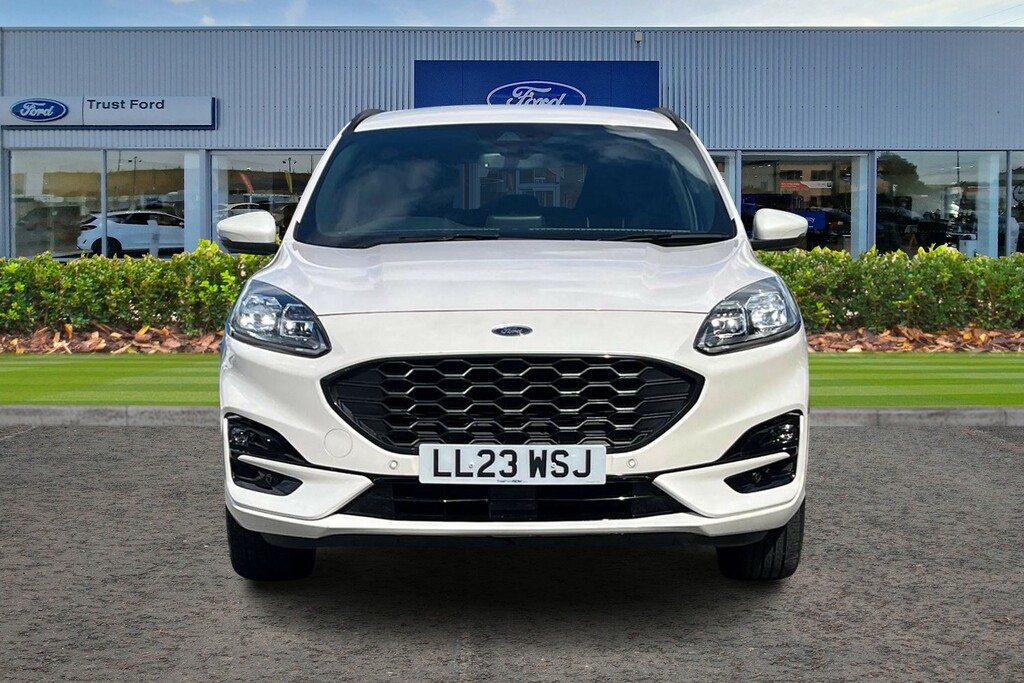 Ford Kuga 2.5 Ecoboost Duratec 14.4Kwh St-line Suv Petro LL23WSJ White #6