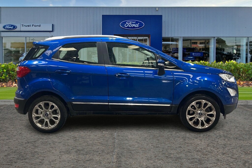 Ford Ecosport 1.0 Ecoboost 125 Titanium 5Dr- Parking Sensors C YX69HXV Blue #3