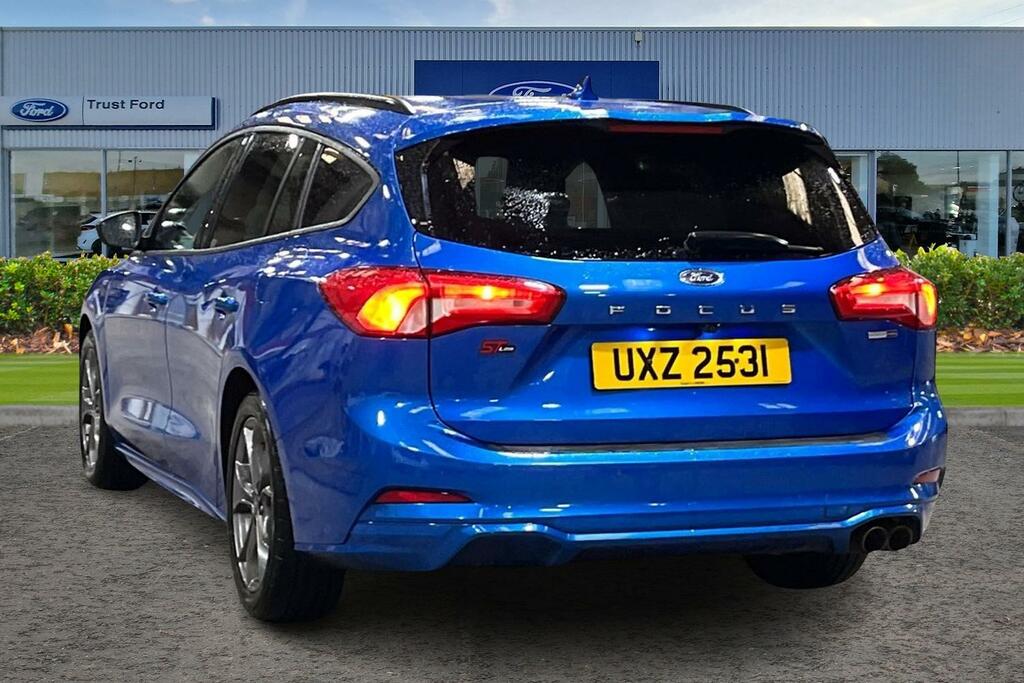 Ford Focus 1.0T Ecoboost St-line Edition Estate Ma UXZ2531 Blue #2