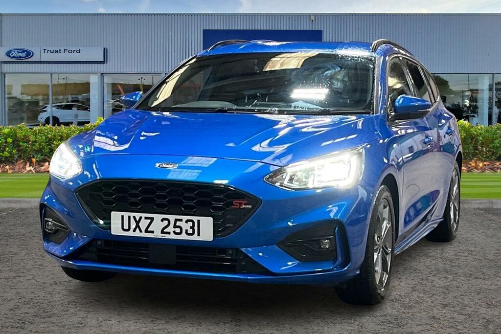 Ford Focus 1.0T Ecoboost St-line Edition Estate Ma UXZ2531 Blue #5