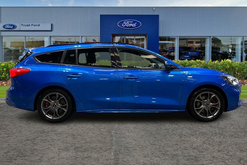 Ford Focus 1.0T Ecoboost St-line Edition Estate Ma UXZ2531 Blue #3