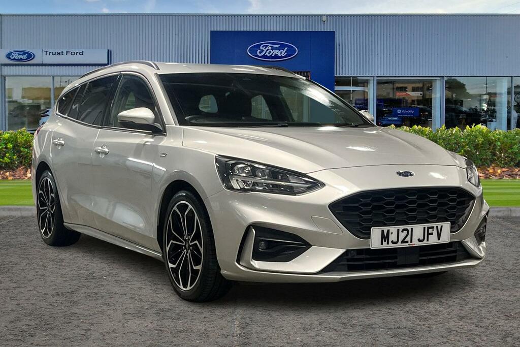 Ford Focus 1.5 Ecoblue St-line X Estate Euro Silver