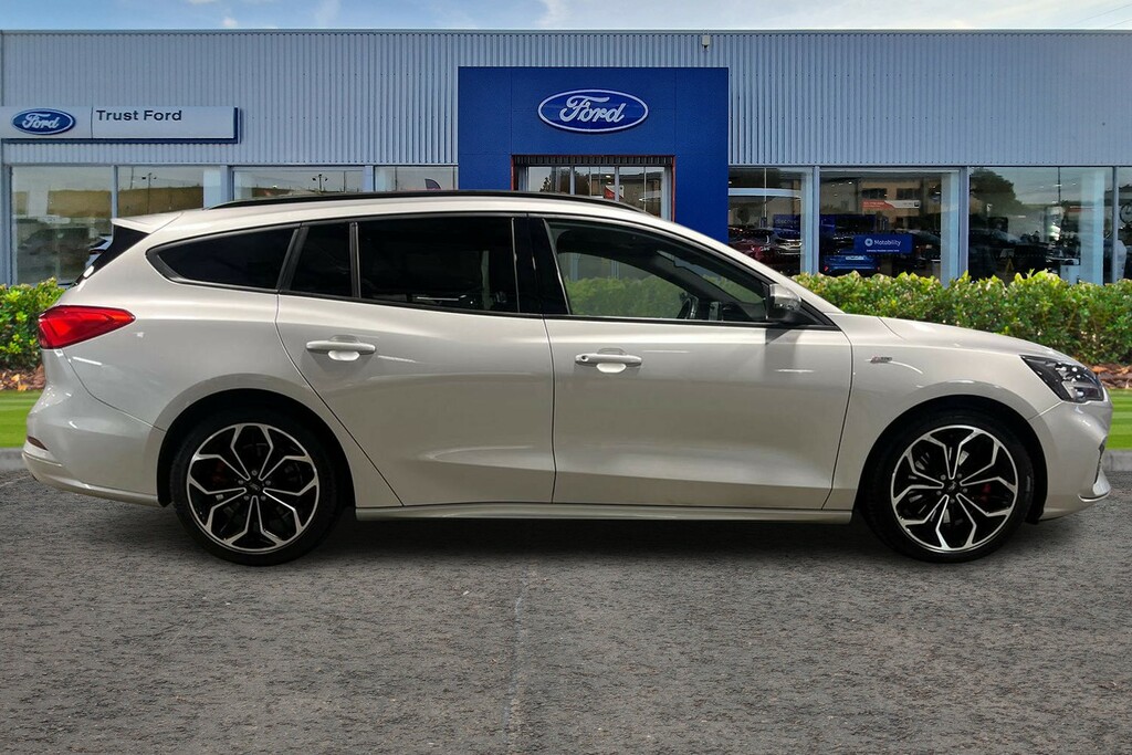 Ford Focus 1.5 Ecoblue St-line X Estate Euro MJ21JFV Silver #3