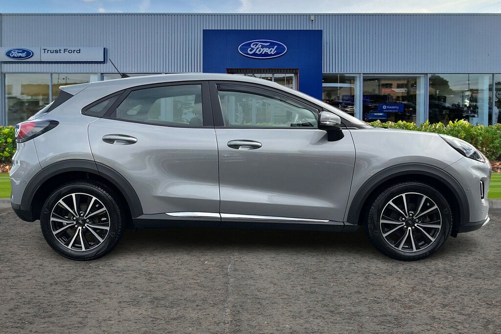 Ford Puma 1.0T Ecoboost Mhev Titanium Suv Hybrid GSZ2223 Silver #3