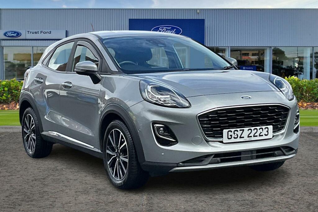 Ford Puma 1.0T Ecoboost Mhev Titanium Suv Hybrid Silver