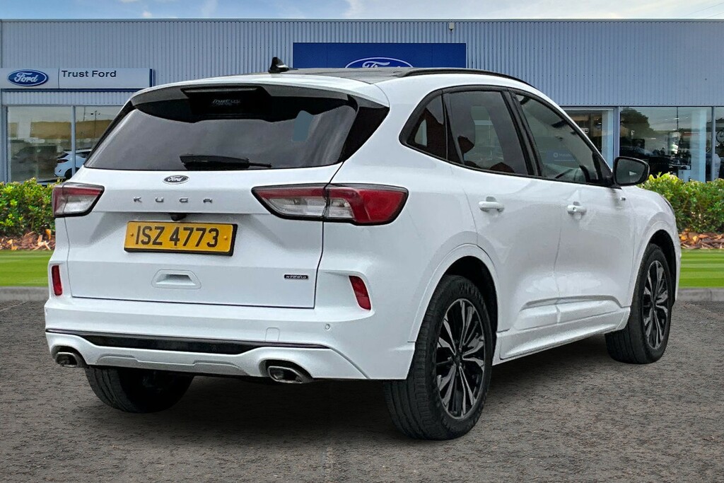 Ford Kuga 2.5 St-line X Edition Suv Plug-in Hybri ISZ4773 White #4