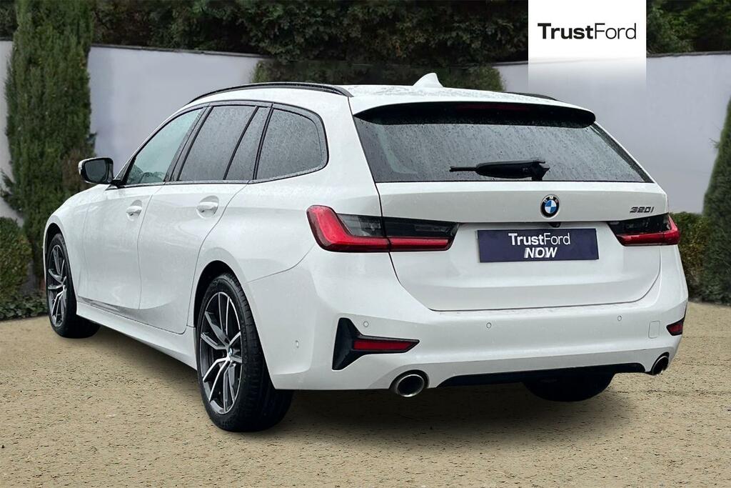 BMW 3 Series 2.0 320I Sport Touring Estate - Heated AYZ6165 White #2