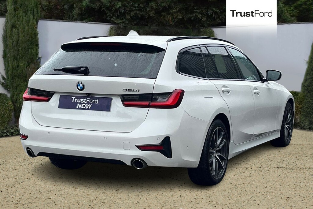 BMW 3 Series 2.0 320I Sport Touring Estate - Heated AYZ6165 White #4