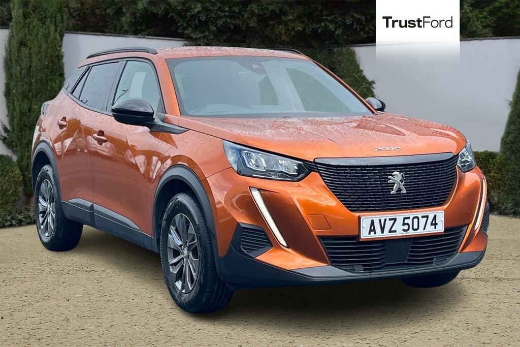 Peugeot 2008 1.2 Puretech Active Premium - Rear Parking Se Orange
