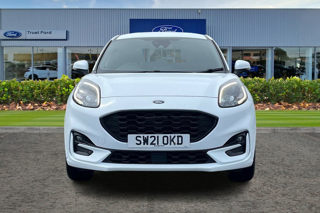Ford Puma 1.0 Ecoboost Hybrid Mhev St-line SW21OKD White #6