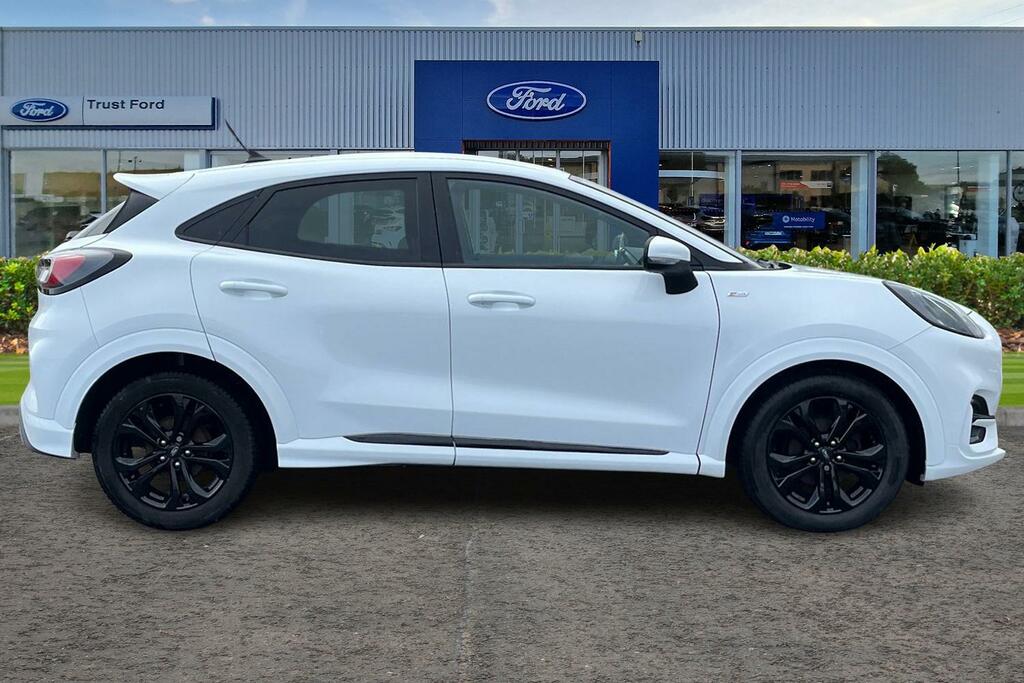 Ford Puma 1.0 Ecoboost Hybrid Mhev St-line SW21OKD White #3