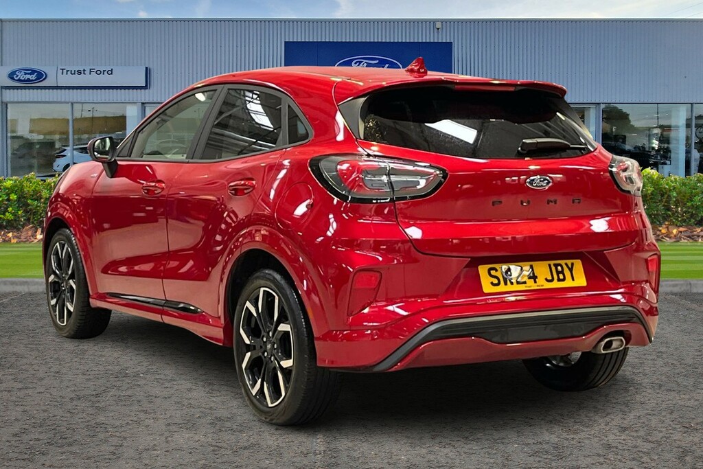 Ford Puma 1.0 Ecoboost Hybrid Mhev St-line X SW24JBY Red #2