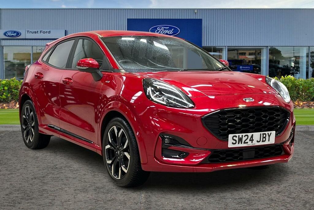 Ford Puma 1.0 Ecoboost Hybrid Mhev St-line X Red