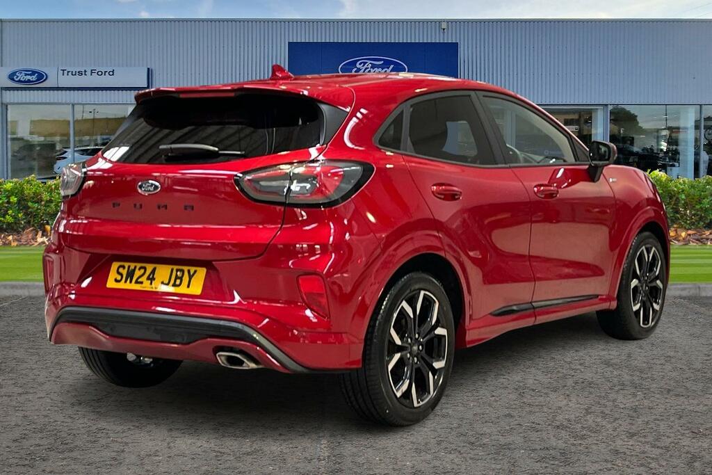 Ford Puma 1.0 Ecoboost Hybrid Mhev St-line X SW24JBY Red #4