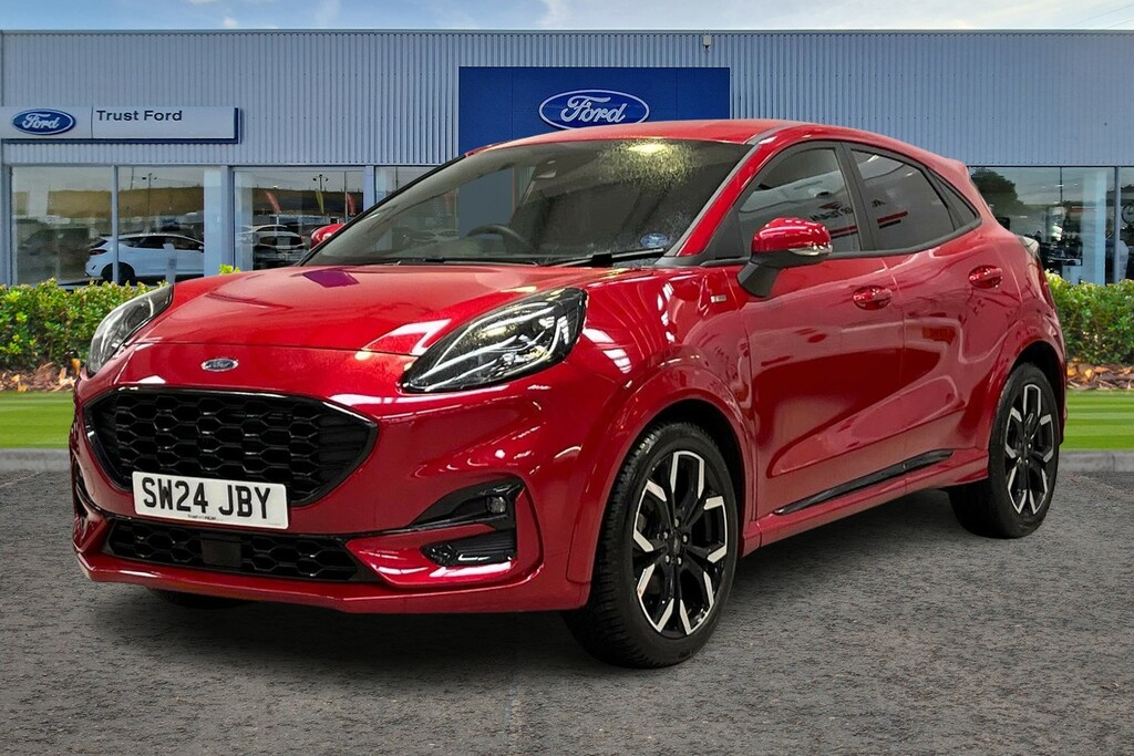 Ford Puma 1.0 Ecoboost Hybrid Mhev St-line X SW24JBY Red #5