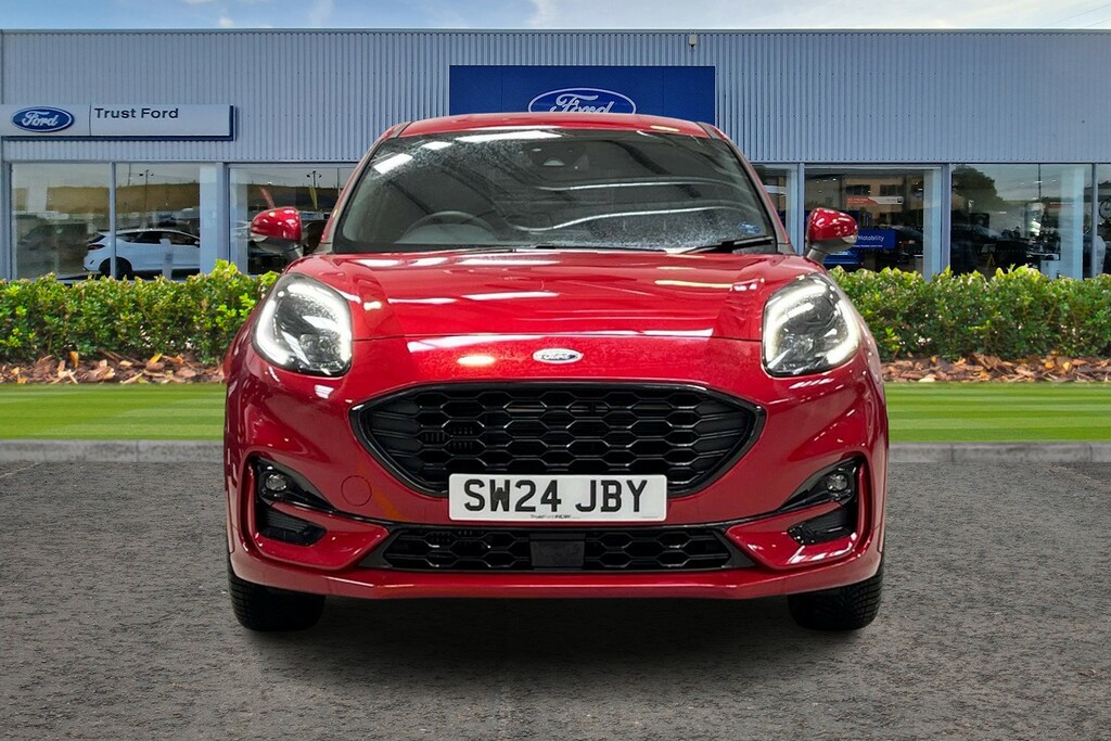 Ford Puma 1.0 Ecoboost Hybrid Mhev St-line X SW24JBY Red #6