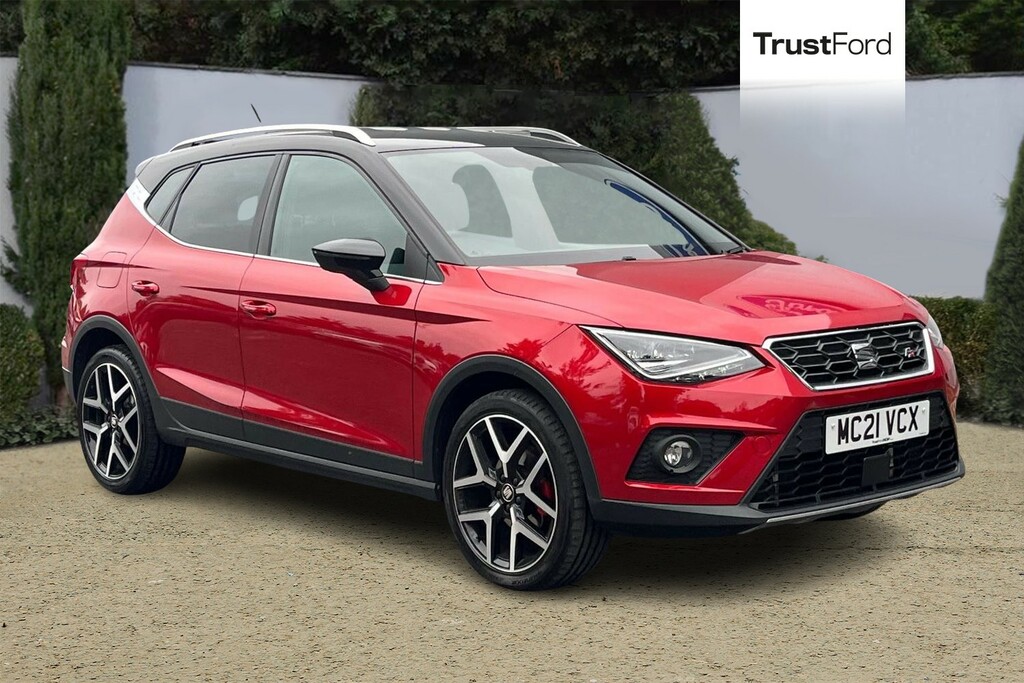 Seat Arona Fr Red Edition Heated Seats Rear Sensors Sat Red