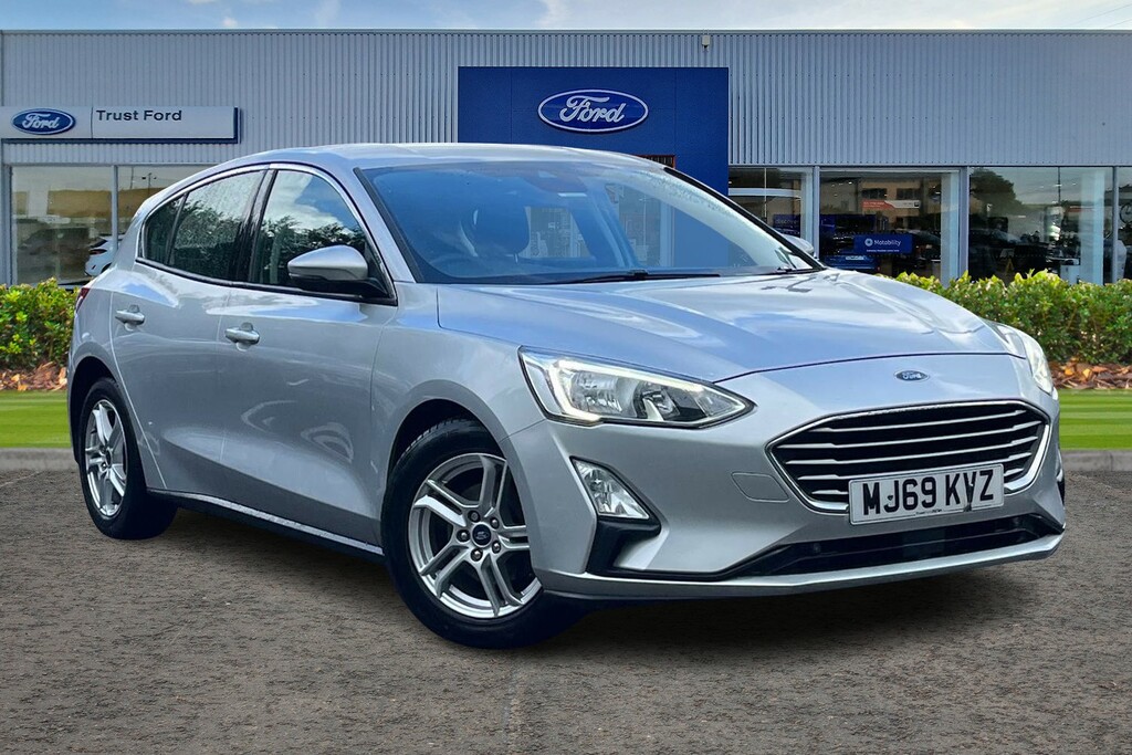 Ford Focus 1.5 Ecoblue 120 Zetec Front Rear Parkin Silver