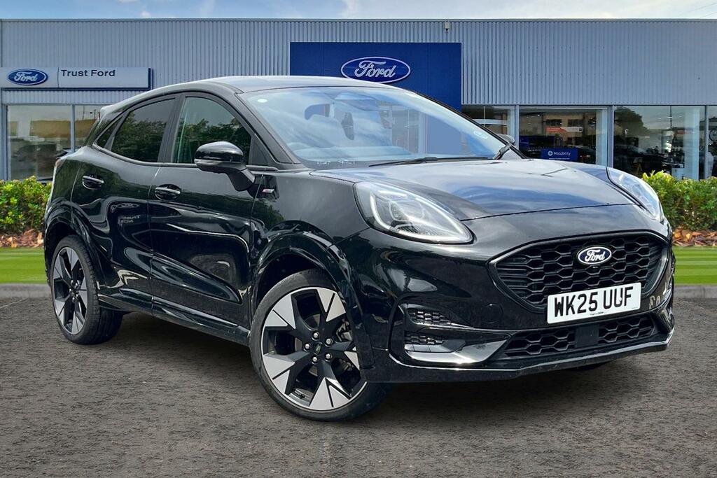 Ford Puma 1.0 Ecoboost Hybrid Mhev St-line X Dct Digital Black