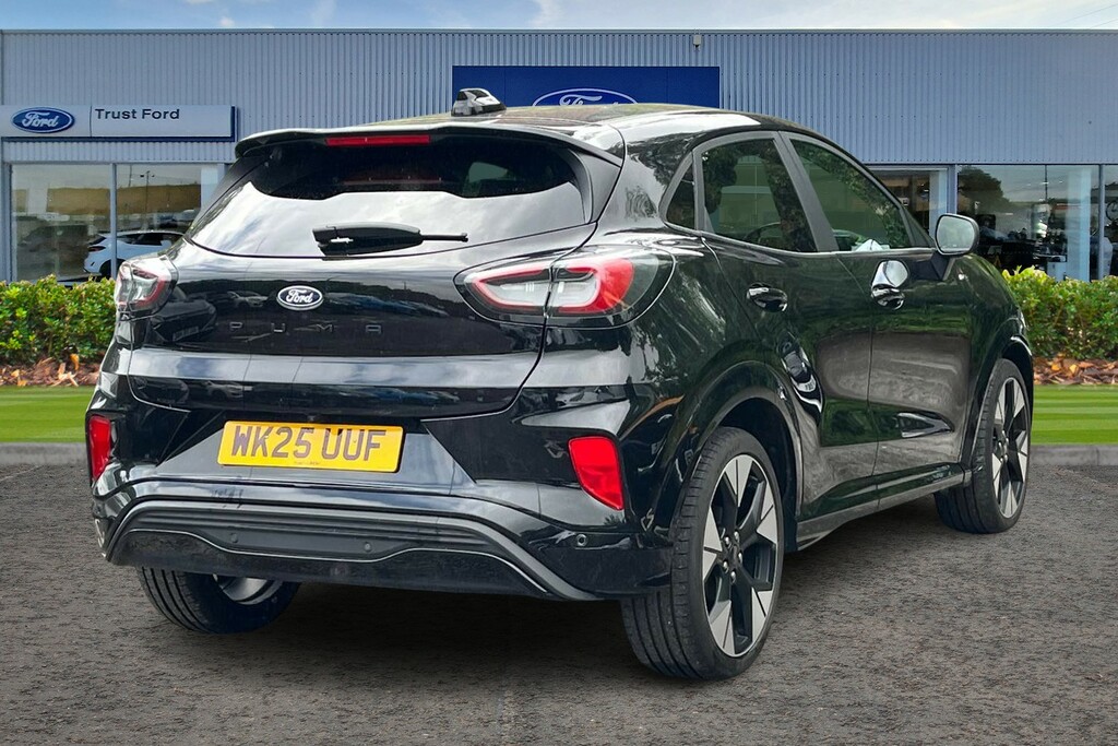Ford Puma 1.0 Ecoboost Hybrid Mhev St-line X Dct Digital WK25UUF Black #4