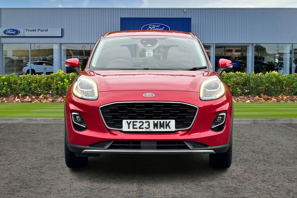 Ford Puma 1.0 Ecoboost Hybrid Mhev Titanium Dct YE23WMK Red #6