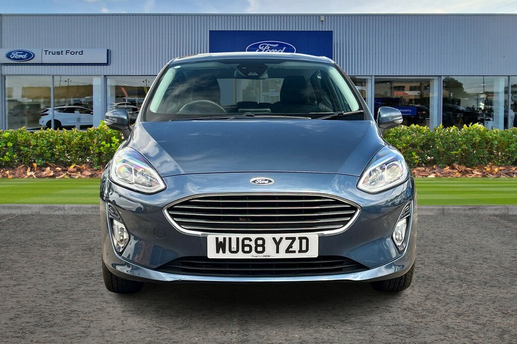 Ford Fiesta 1.0T Ecoboost Gpf Zetec Hatchback Manua WU68YZD Blue #6