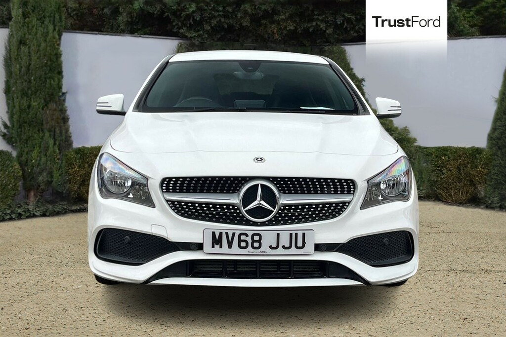 Mercedes-Benz CLA Class 1.6 Cla180 Amg Line Edition Coupe Navigation Rea MV68JJU White #6