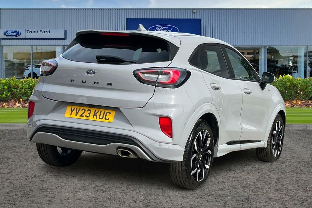 Ford Puma 1.0 Ecoboost Hybrid Mhev St-line X YV23KUC Grey #4