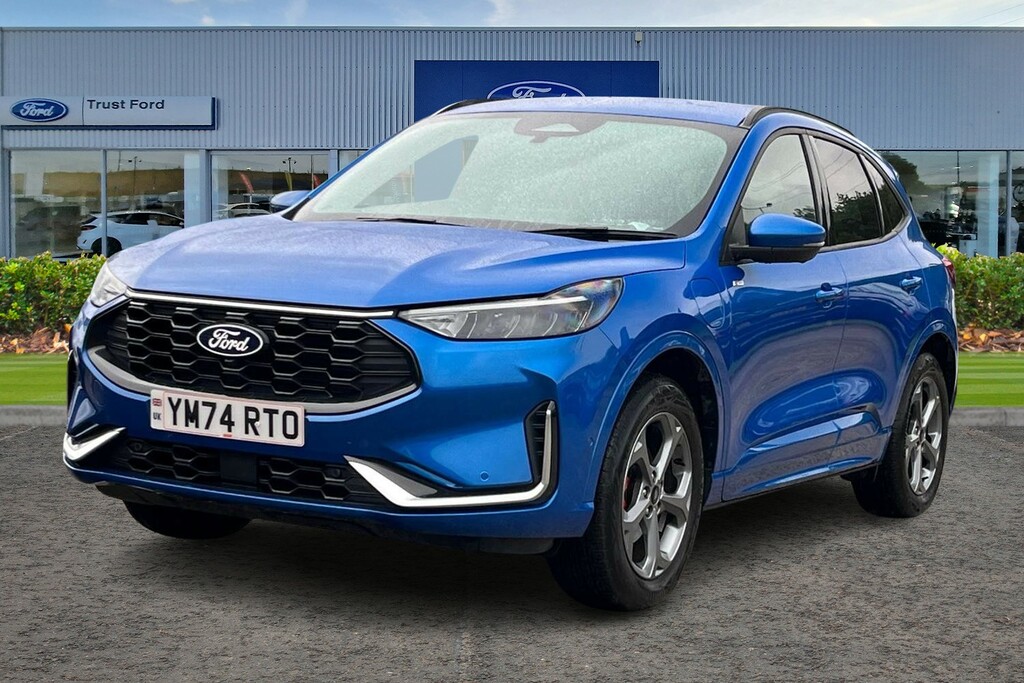 Ford Kuga 2.5 St-line Sync4 Navigation Power Tailgate 360 De YM74RTO Blue #5