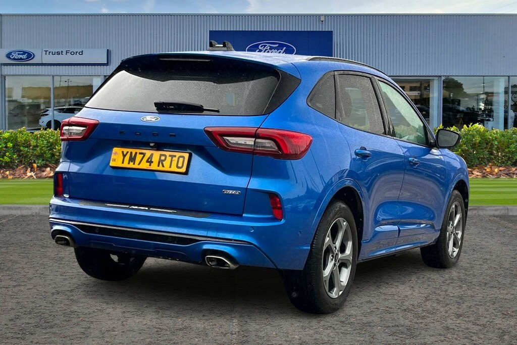 Ford Kuga 2.5 St-line Sync4 Navigation Power Tailgate 360 De YM74RTO Blue #4
